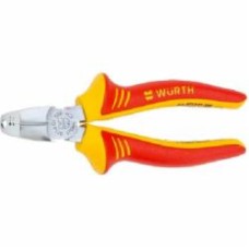 Клещи изогнутые для электромонтажных работ VDE IEC 60900 170мм WURTH 071401588