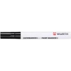 Маркер WURTH лакирующий черный LACMRK-PERMANENT-BLCK-(2-4MM) 1 шт. 0967910301