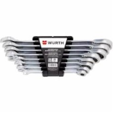 Набор ключей комбинированных WURTH трещотка с переключателем 8 шт ZEBRA 071426550
