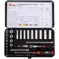 Набор головок WURTH ZEBRA ¼ 42 шт 42 шт. 09651142
