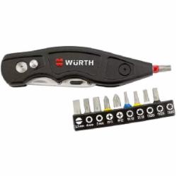 Набор WURTH нож и биты 071566516