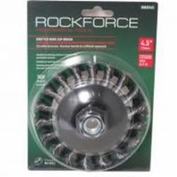 Щетка дисковая получаша стальная витая для УШМ 115 мм Rock FORCE RF-BWD145 Щетка дисковая получаша стальная витая для УШМ 115 мм Rock FORCE RF-BWD145