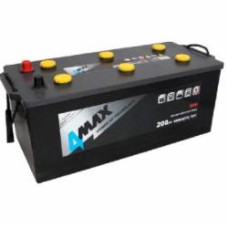 Аккумулятор автомобильный 4MAX 200Ah 1000A 12V «+» слева (BAT200/1000L/SHD/4MAX)