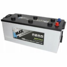 Аккумулятор автомобильный 4MAX DEEP CYCLE 180Ah 12V «+» слева (BAT180/1260L/DC/4MAX)