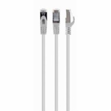 Патч-корд Cablexpert PP6A-LSZHCU-W-5M S/FTP, литой 5 м белый