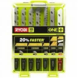 Набор пилочек для электролобзика RYOBI 10 шт. RAK10JSBWM
