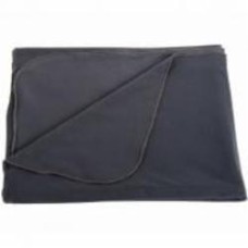 Плед флисовый Brisa 140x170 см серый Schwarzwolf