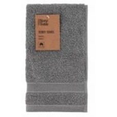 Полотенце махровое SuperSoft ART2230SL 30x50 см серый Ardesto