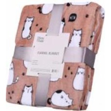 Плед Flannel котики ART0108PB 160x200 см Ardesto