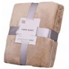Плед Flannel ART0205SB 160x200 см бежевый Ardesto