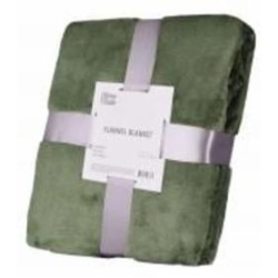 Плед Flannel ART0209SB 160x200 см зеленый Ardesto