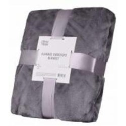Плед Embossed ART0304EB 200x220 см серый Ardesto