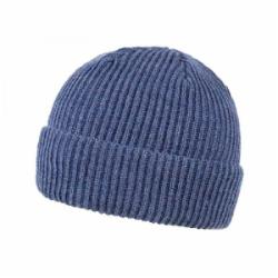 Шапка Cofee wrap beanie 3030.45 CO р.one size синий меланж