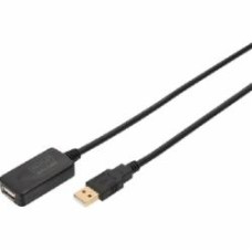 Кабель Digitus активный USB 2,0 5 м черный (DA-70130-4)