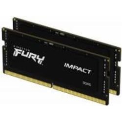 Оперативная память Kingston SODIMM DDR5 32 GB (2x16GB) 4800 MHz (KF548S38IBK2-32) FURY Impact