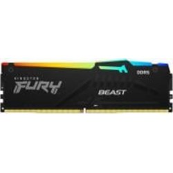 Оперативная память Kingston DDR5 SDRAM 16 GB (1x16GB) 5600 MHz (KF556C36BBEA-16) Beast Black RGB