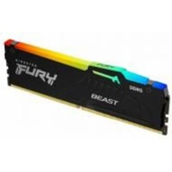 Оперативная память Kingston DDR5 SDRAM 32 GB (1x32GB) 5600 MHz (KF556C40BBA-32) Beast Black RGB