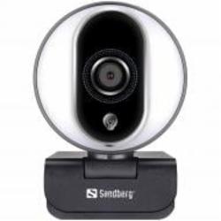 Веб-камера Sandberg Streamer Webcam Pro Full HD Autofocus Ring Light Black (134-12)