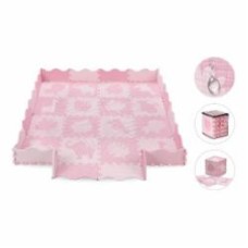 Коврик-пазл MoMi Zawi pink 150x150 см MAED00012