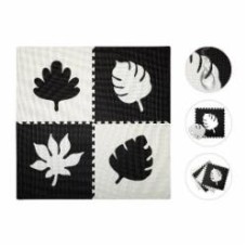 Коврик-пазл MoMi Feli black 120x120 см AKCE00028