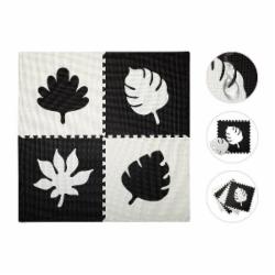 Коврик-пазл MoMi Feli black 120x120 см AKCE00028