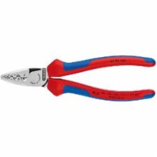 Клещи обжимные KNIPEX для обжима тонкостенных контактных гильз 1 шт. 97 72 180