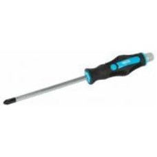 Отвертка ударная MasterTool EXTERNAL HEX PH3х200 мм ручка с TPR покрытием 49-6320