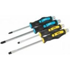 Отвертка ударная MasterTool EXTERNAL HEX набор 4 шт PH2х100/PH3х150/SL6х100/SL8х150 40-1154