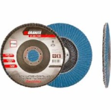 Круг шлифовальный GRANITE лепестковый конусный ZIRCONIA Т29 125 мм P100 8-32-100