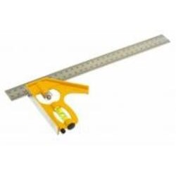 Угольник MasterTool 300 мм с капсулой 30-3510