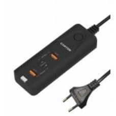Сетевое зарядное устройство Canyon H-10 2USB-A QC 3.0 18W 2USB-C PD 20W