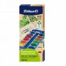 Краски акварельные Griffix K12 Eco 701174 12 шт. Pelikan