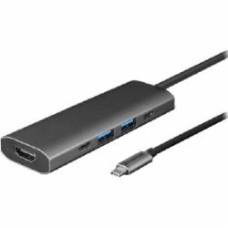 Док-станция Chieftec 5-в-1 USB3.2 Type-C titanium grey (DSC-502)