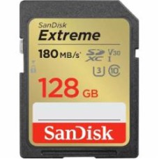 Карта памяти SanDisk SD 128 ГБ UHS-I Class 3 (U3) (SDSDXVA-128G-GNCIN) Extreme Pro V30