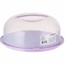 Тортовница Ardesto AR2328LP Tasty baking с крышкой 28.4х11.5 см лиловая