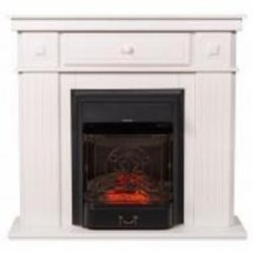 Каминокомплект ASTRA FLAME Новара + INVER BLACK