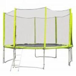 Батут с сеткой и лесенкой inSPORTline Froggy PRO 366 cм (9775-1)