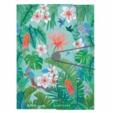 Папка на резинке А4 Ladylike Jungle Herlitz 50043996