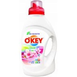 Гель для машинной и ручной стирки O'KEY Color 1,5 л