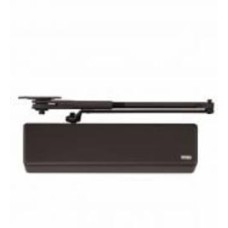 Доводчик дверной RYOBI DS-4550P BC/DA PRL_HO с фиксацией, ветровым тормозом, тормозом закрывания темно-коричневый 120 кг
