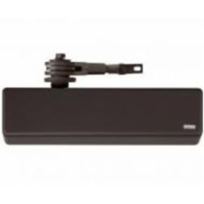 Доводчик дверной RYOBI DS-4550 BC/DA STD_HO с фиксацией, ветровым тормозом, тормозом закрывания темно-коричневый 200 кг