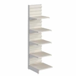 Стеллаж пристенный Modern-Expo FS 1930х500 в застройке RAL 9001