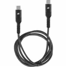 Кабель 2E USB-C - USB-C PD 3.1 240W Aluminum Shell 1 м черный (2E-CCCCAL-WH)