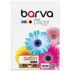 Фотобумага Barva белый сатин 20 л Profi (IP-V255-370)