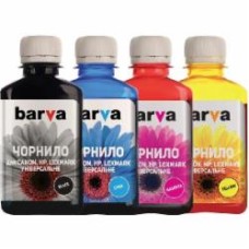 Комплект чернил Barva Canon/HP/Lexmark универсальные №4 4x180 г, водорастворимые, BK/C/M/Y Barva (CU4-180-MP) black/ cyan/ magenta/ yellow