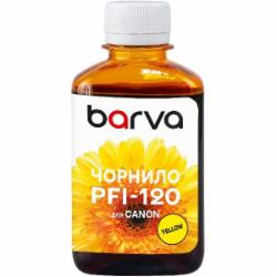 Чернила Barva для Canon PFI-120/710 Y специальное 180 мл I-BARE-C120-180-Y yellow