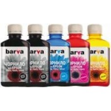 Набор чернил Barva для Epson T69 (E69-180-MP) 5x180 мл black pigment/ black/ cyan/ magenta/ yellow