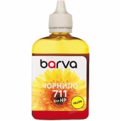 Чернила Barva для HP 711 Y специальное 100 мл (H711-856) желтый