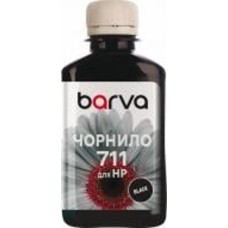 Чернила Barva для HP 711 BK специальное 180 мл (I-BARE-H711-180-B-P) black