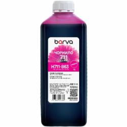 Чернила Barva для HP 711 M специальное 1 л (H711-863) пурпурный